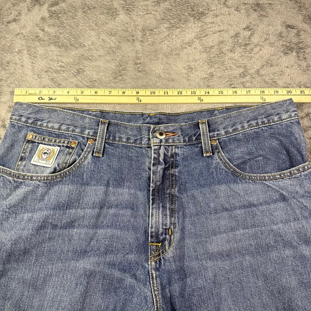 Cinch Jeans Mens 40x34 Blue Medium Wash Relaxed Straight Denim MB92834003 - Picture 5 of 7